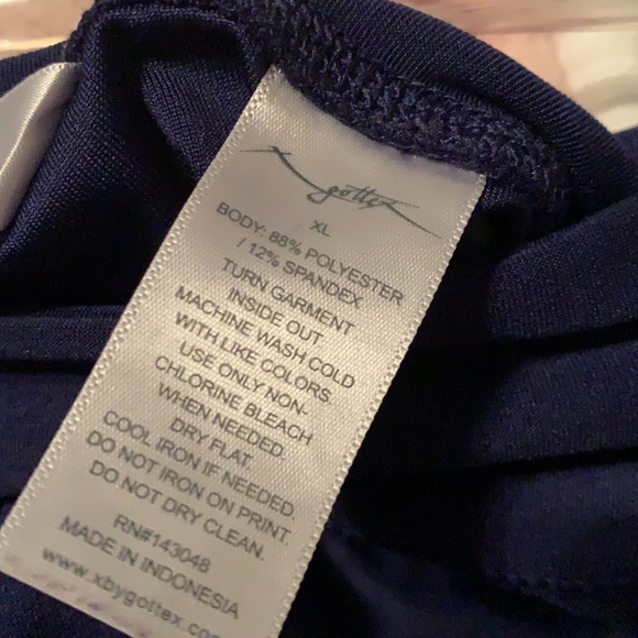 X GOTTEX SPANDEX FITNESS PANTS CROPPED - Picture 6 of 6